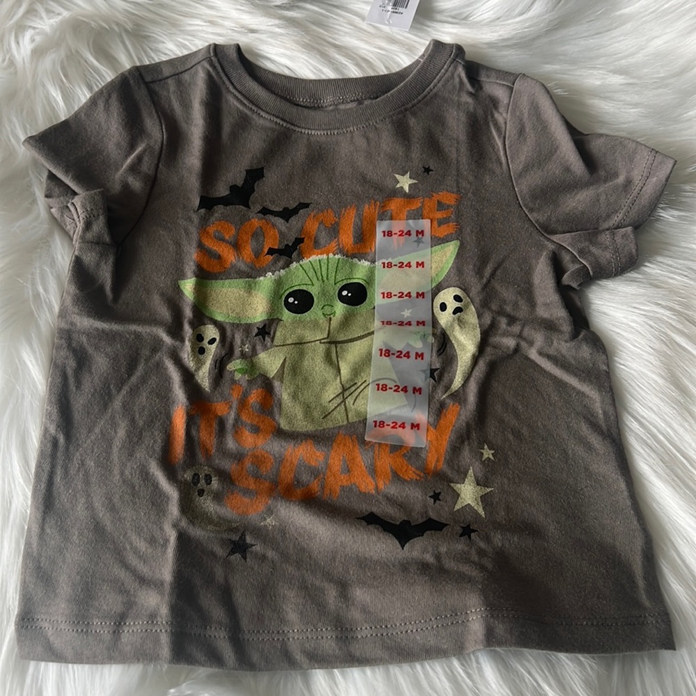 Baby boy baby Yoda tee 18-24 months nwt